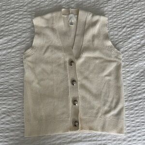 H&M Cream Knit Cardigan